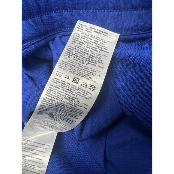 A|X ARMANI EXCHANGE Men's Colorblocked Logo-Print Fleece Drawstring Shorts XXL - Picture 8 of 8